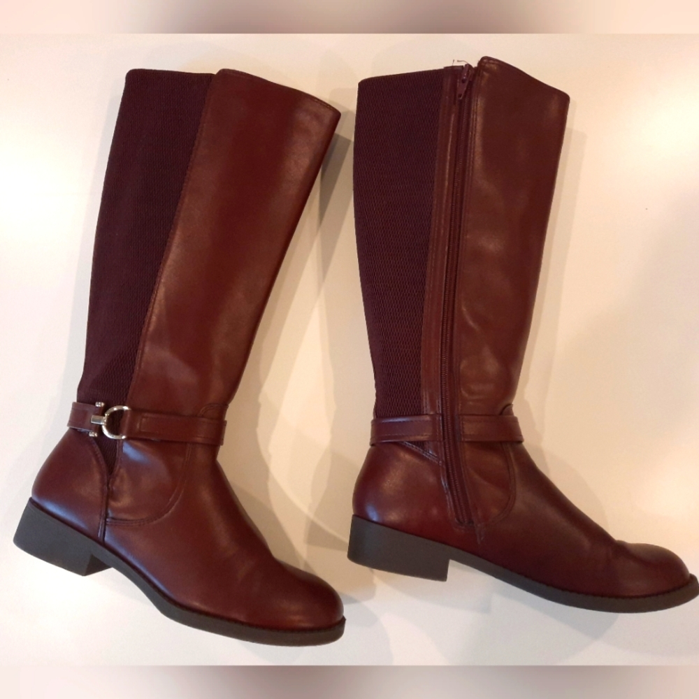 Burgandy Riding boots